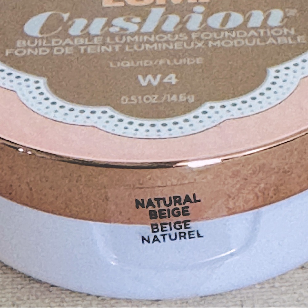 L’OREAL PARIS True Match Lumi Cushion Foundation W4 Natural Beige NEW NIP - Picture 7 of 8